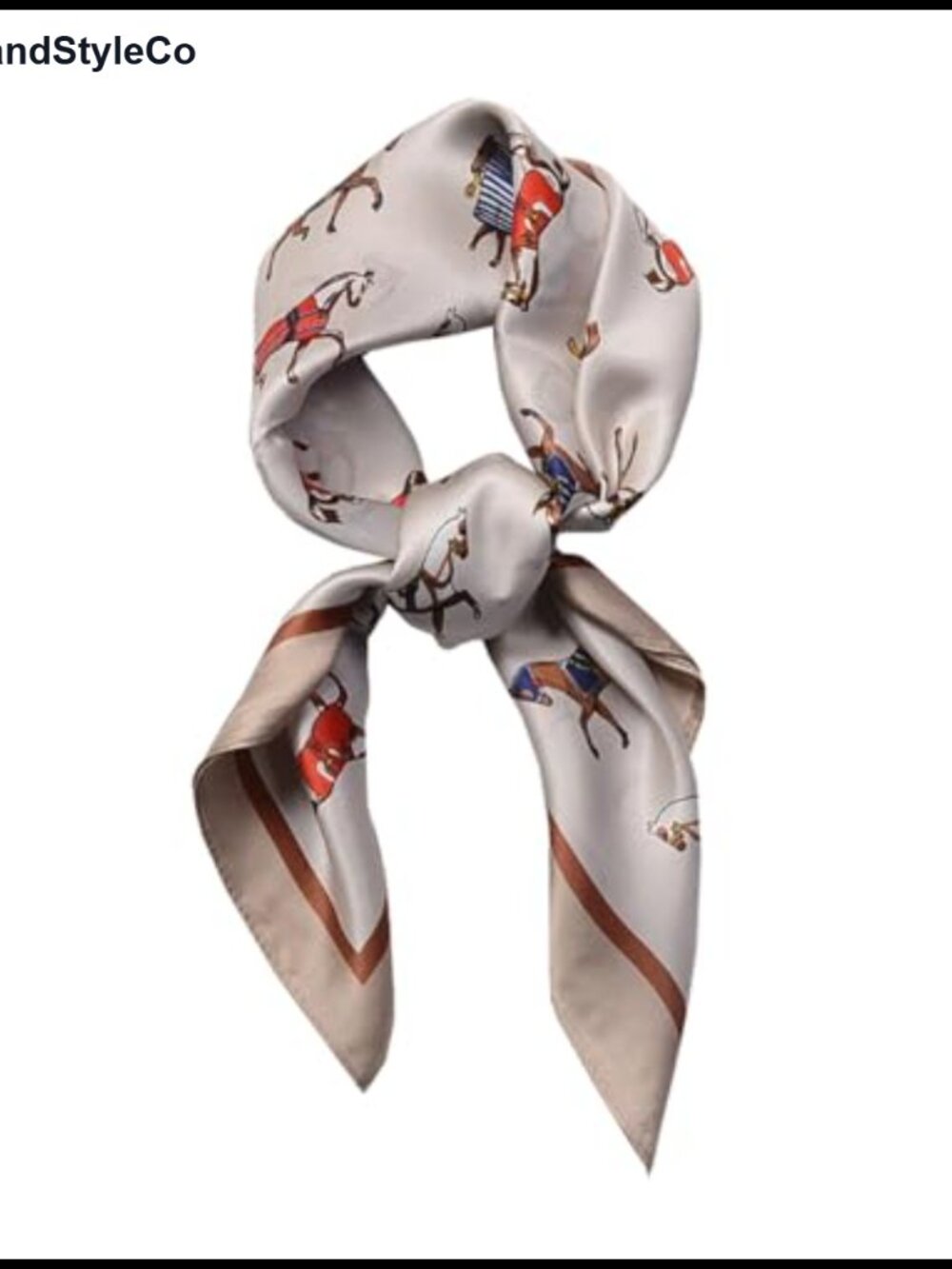100% Mulberry Silk Square Scarf 26x26 Neckerchief Headscarf Hair Wrap